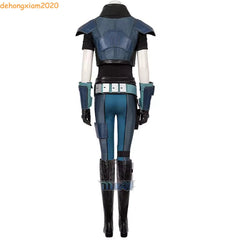 Star Wars Mandalorian Cara Dune Halloween Cosplay Costume Outfit Uniform Suit 07FC0E-D4 - KOEEK