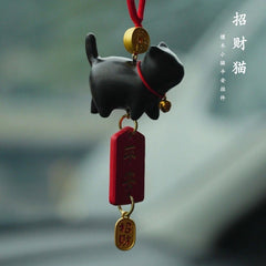 Sandalwood Hanging Ornament Car Interior Rearview Mirror Pendant Decoration 07FC0E-D4 - KOEEK