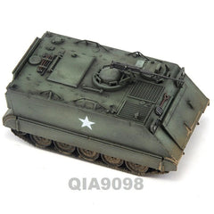 1:72 Scale US Army M113A1 Armored Transport Vehicle Green Plastic Model 07FC0E-D4 - KOEEK