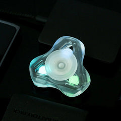 EDC Adult Hand Spinner Luminous Transparent PC Fidget Spinner ADHD Fidget Toys 07FC0E-D4 - KOEEK