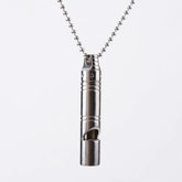 EDC TC4 Titanium Keychain Outdoor Safety Whistle Camping Travel Survival Tool EDC - KOEEK