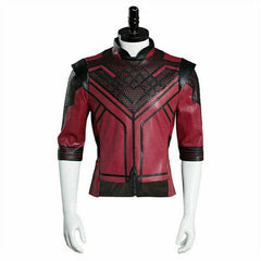 Shang-Chi and the Legend of the Ten Rings PU Leather Cosplay Costume Jacket Coat 07FC0E-D4 - KOEEK