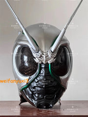 Masked Rider Shadow Moon Cosplay 1/1 Helmet FRP Wearable LED Eyes Mask Prop Gift 07FC0E-D4 - KOEEK