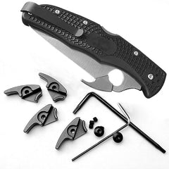 For Spyderco Endura C10 Delica C11 Folding Knife Thumb Stud Screw Screwdriver 07FC0E-D4 - KOEEK