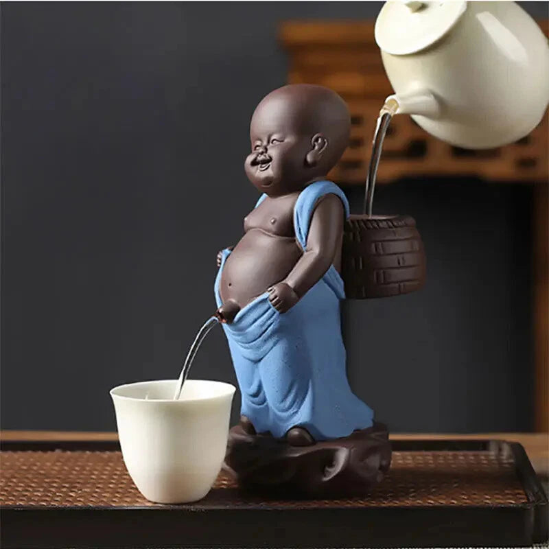Creative Child Filter Purple Sand Tea Pet Spray Kung Fu Tea Set Tea Ceremony 07FC0E-D4 - KOEEK