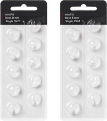new Hearing Aid Domes for Oticon MiniFit Single Vent Bass Domes: 2 Packs (8mm),... 07FC0E-D4 - KOEEK