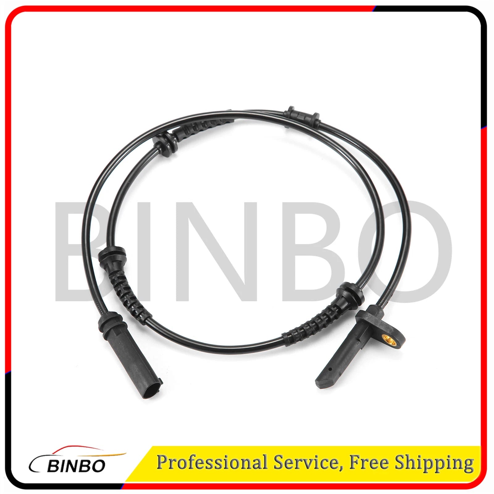 Rear Left / Right ABS Wheel Speed Sensor for BMW 740i 740Li 750i ActiveHybrid 7 07FC0E-D4 - KOEEK