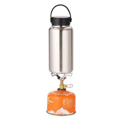 Stainless Steel Water Bottle Wide Mouth Single Wall with Leak Proof Water Bottle 07FC0E-D4 - KOEEK