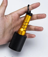 EDC Aluminium Alloy Keychain Waterproof Box Sealed Container Outdoor Pendant EDC - KOEEK