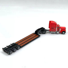 1:87 Peterbilt Tractor Cab Semi Truck Model Diecast Plastic Static Collectible 07FC0E-D4 - KOEEK