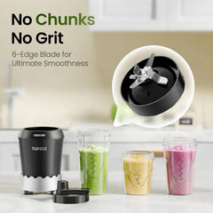 Smoothie Blender, 1000 Watt Smoothie Machine Personal Portable Blender. 07FC0E-D4 - KOEEK
