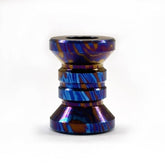 Titanium Damascus Knife Lanyard Bead Paracord Necklace Pendant EDC Charm DIY 07FC0E-D4 - KOEEK