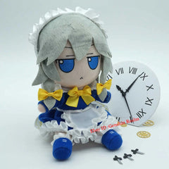 Anime Touhou Project Fumo Collection Izayoi Sakuya 20cm Plush Doll Stuffed Toy 07FC0E-D4 - KOEEK