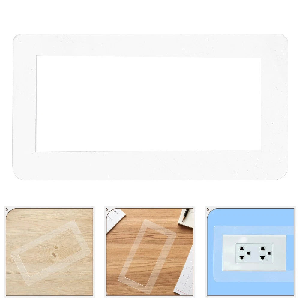 Wall Switch Plates: 3-Gang Screwless Decorative Wall Plate - Unbreakable 07FC0E-D4 - KOEEK