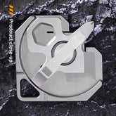 4 IN 1 Titanium Multi Tools Screwdriver Cutter Portable Camping EDC Keychain 07FC0E-D4 - KOEEK