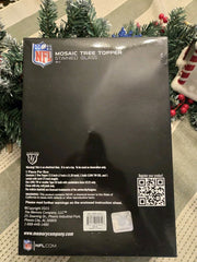 Denver Broncos NFL Mosaic Stain Glass Lighted Christmas Tree Star Topper 07FC0E-D4 - KOEEK