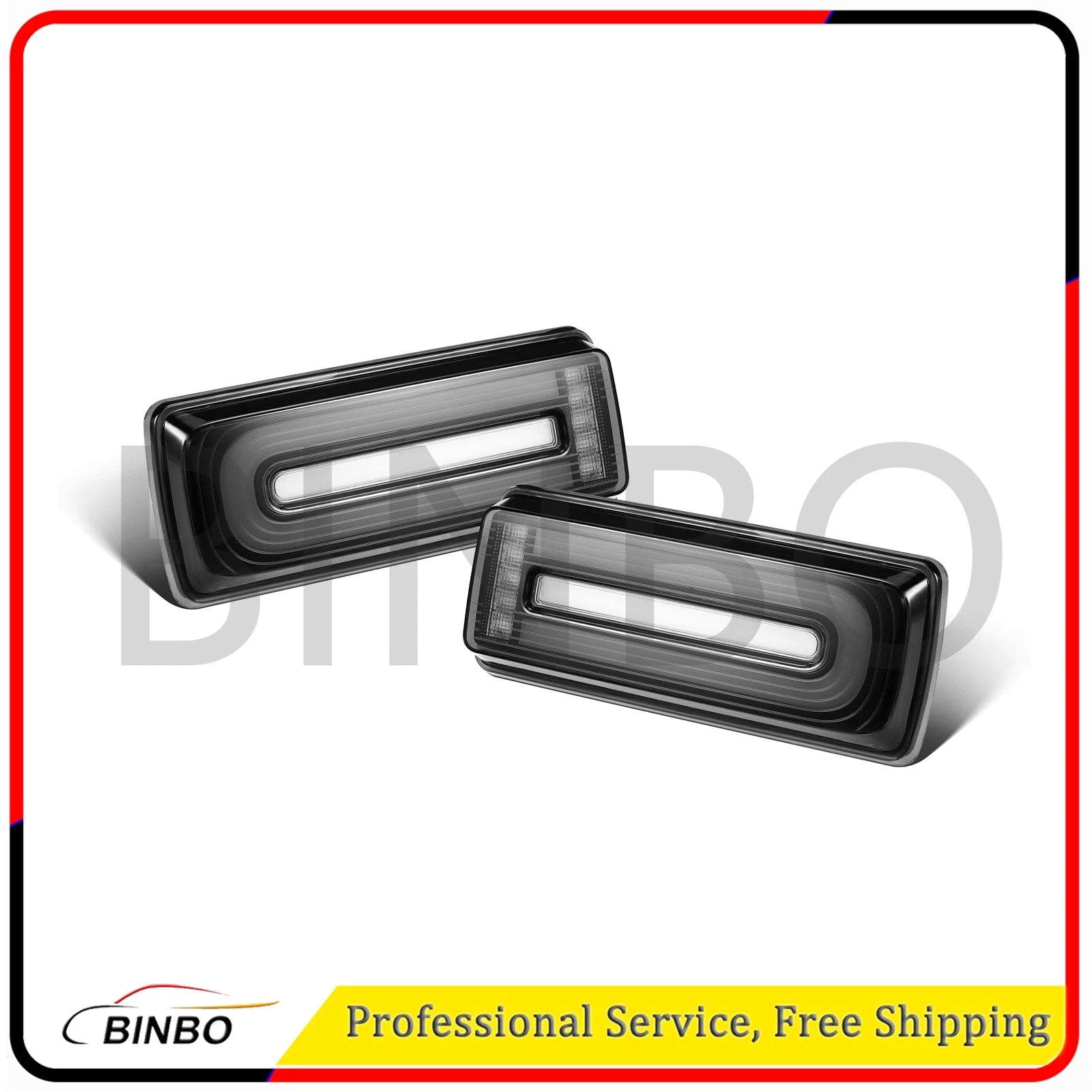 Sequential LED Tail Light For 02-18 Mercedes Benz W463 G-Class G500 G550 G63-AMG 07FC0E-D4 - KOEEK