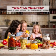 Wide Mouth Canning Lids, Pack of 100 - For meal prep and emergency food storage 07FC0E-D4 - KOEEK