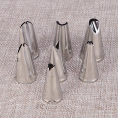 7 PCS Piping Tips for Cake Decorating Decoration Nozzle Cakes Supplies Icing 07FC0E-D4 - KOEEK