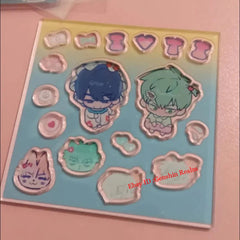 Anime Alien Stage Ivan/Till Acrylic Desktop Card Figure Collection Gift 07FC0E-D4 - KOEEK