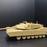 1:35M1A1 Abrams Tank Finished Model Rotatable Turret Movable Tracks Display 07FC0E-D4 - KOEEK