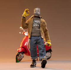 1/12 Scale Male Soldier Clothes Casual Khaki Shirts&Jeans&T-shirt Suit F 6" Body 07FC0E-D4 - KOEEK