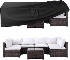 Patio Furniture Cover, Waterproof Furniture Cover, Outdoor Table and Chair Cover 07FC0E-D4 - KOEEK