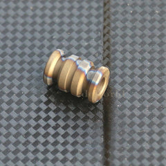 Titanium Alloy Flame Knife Lanyard Bead Parachute Cord EDC DIY Pendant Bead 07FC0E-D4 - KOEEK