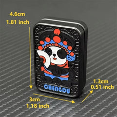 Drama Panda EDC Fidget Slider Zinc Alloy Push Haptic Slider ADHD Fidget Toys 07FC0E-D4 - KOEEK