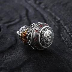 Taoist Taiji Bagua Gourd Pendant Necklace Chinese Style Vintage Amulet 07FC0E-D4 - KOEEK
