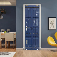 Truck Container Self-adhesive 3D Door Sticker Living Room Door Mural Decals 07FC0E-D4 - KOEEK