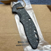 1PC TC4 Scales for Rick Hinderer Knives XM18 3.5” Black Diamond Coating 07FC0E-D4 - KOEEK