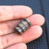 Titanium Alloy Flame Knife Lanyard Bead Parachute Cord EDC DIY Pendant Bead 07FC0E-D4 - KOEEK