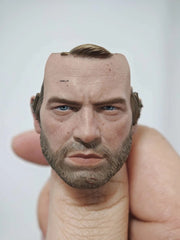 1/6 Scale Arthur Medium Beard Painted Head Sculpt Accessories For 12'' Figure 07FC0E-D4 - KOEEK
