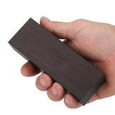 African Blackwood Ebony Wood Material Knife Handle Scales Blanks 120x40x25mm 1Pc 07FC0E-D4 - KOEEK