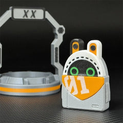 Future 01 Rabbit EDC Fidget Toy Creative Plastic Fidget Slider Stress Relief 07FC0E-D4 - KOEEK