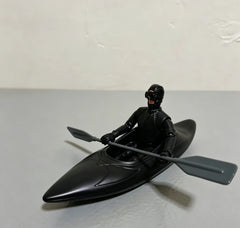 Power Team 1:18 3.75" Special Forces Action Figure w/ Kayak PaddleSetCollectible TEAM - KOEEK