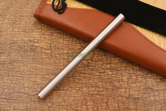 Hot Handmade Stainless Steel Pocket Ballpoint Pen Writing Outdoor EDC Pen EDC - KOEEK