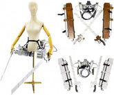 Attack on Titan Eren Jaeger Cosplay 3D Maneuver Gear DIY Kits 1:1 Wearable Props 07FC0E-D4 - KOEEK