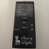 Santa's Best STARRY LIGHTS Christmas Tree Remote Model 15STR5-1801B1 TESTED 07FC0E-D4 - KOEEK