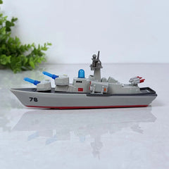 Diecast Warship Model Set Destroyer, Aircraft Carrier Submarine Military Vessel 07FC0E-D4 - KOEEK