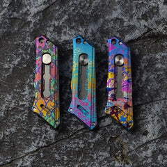 Titanium alloy EDC push up Tool Simple and practical 07FC0E-D4 - KOEEK