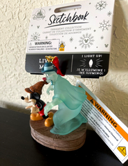 2024 Disney MICKEY MOUSE & GHOST Halloween Light-Up Ornament Lonesome Ghosts DISNEY - KOEEK