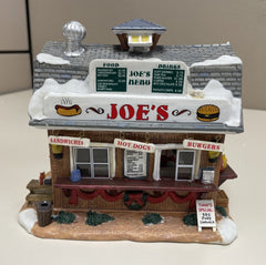Lemax 55214 Christmas Village Heritage Joe’s Burger & Hot Dog Stand Lighted LEMAX - KOEEK