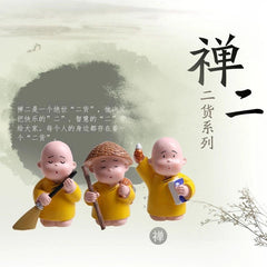 Little Monk Car Ornament Vehicle Interior Decor Figurine 07FC0E-D4 - KOEEK