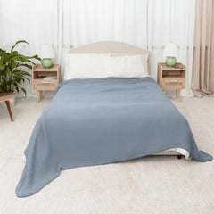 Comfortable Bear Adult Cotton Blanket (Queen Size) 90 inches × 90 inches