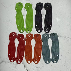1 Pair Custom Made G10 Grip Knife Handle Scales for Spyderco C223 Para3 Knives 07FC0E-D4 - KOEEK