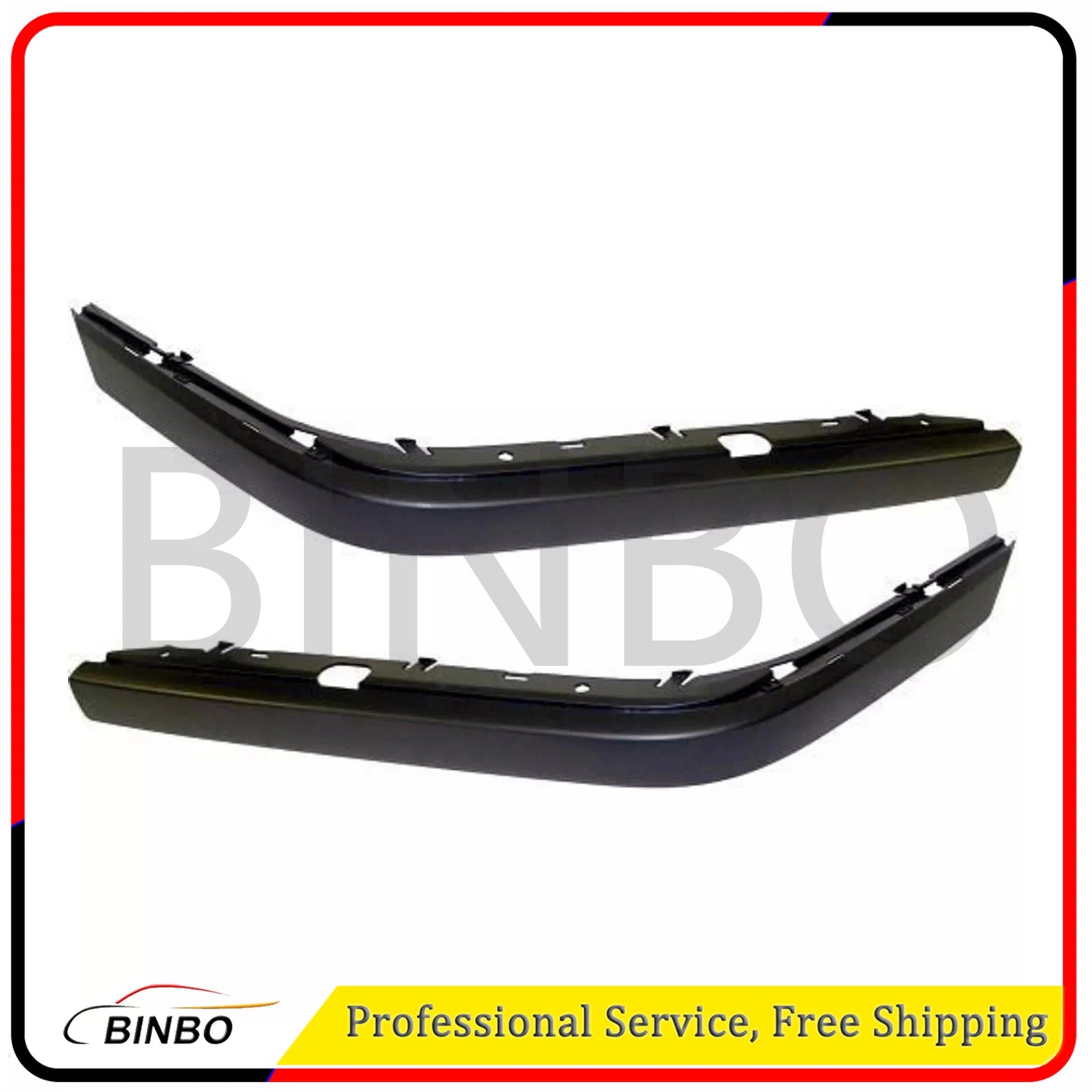 Set Of Two Bumper Molding Front For 1995-2001 Bmw 740I 51118125310 51118125309 07FC0E-D4 - KOEEK