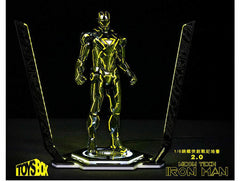 1/6 TOYS BOX Iron Man neon tech 2.0 Figure Display platform War machine Model 07FC0E-D4 - KOEEK