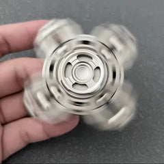 Oracle Tuning Fork EDC Fidget Spinner Double-Sided Linkage Fingertip Gyro Toy 07FC0E-D4 - KOEEK